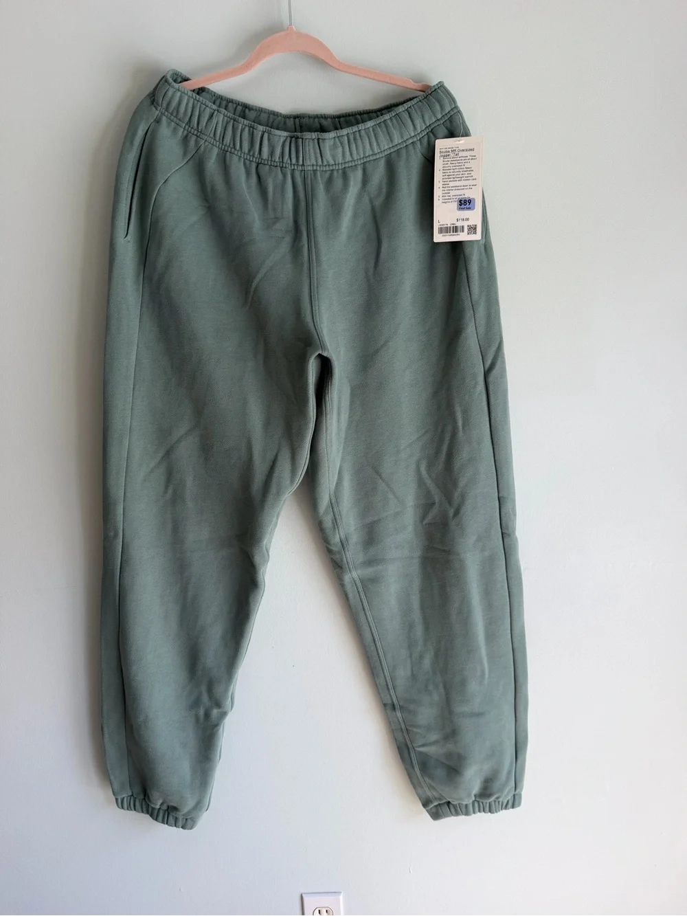lululemon athletica Scuba Mid-Rise Oversized Jogger TALL  Crater blue Large